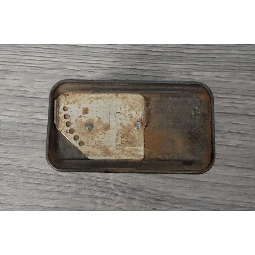 Vintage McCormick Collectible Spice Tin Ground Allspice Red White Blue